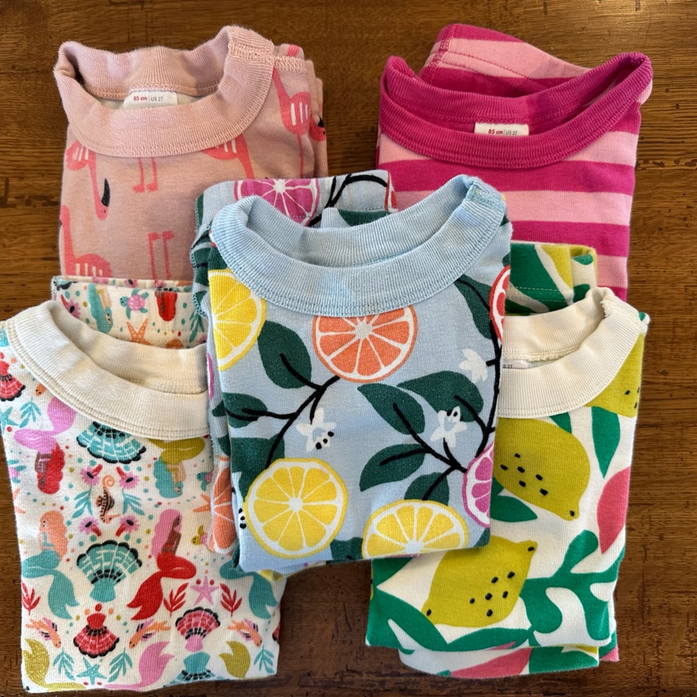 Hanna Anderson Colorful Pajama Set